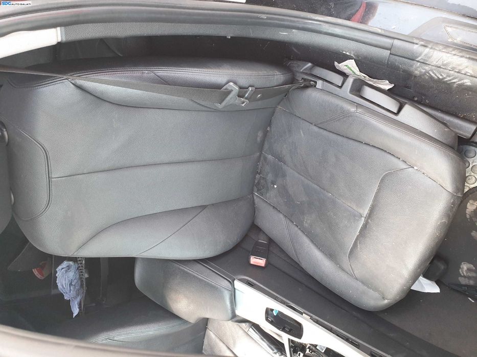 Interior Piele Scaune Stanga Dreapta Fata Fara Incalzire si Bancheta cu Spatar BMW Seria 3 F30 Berlina Sedan 2011 - 2019 [K6671]