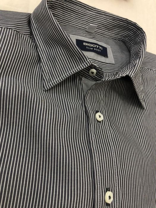 Camasa maneca scurta Steilmann Stones Bigotti ca noi L / XL Slim