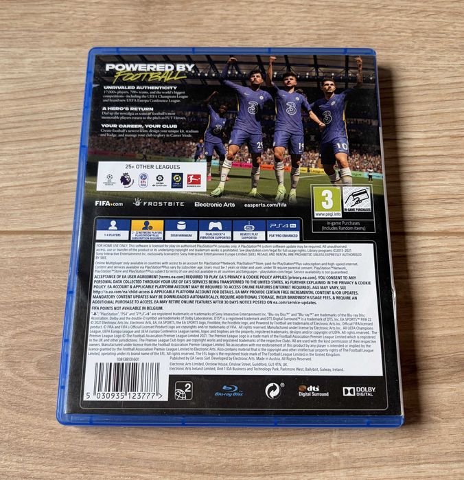 Fifa 22 PlayStation 4 PS4 Фифа 22