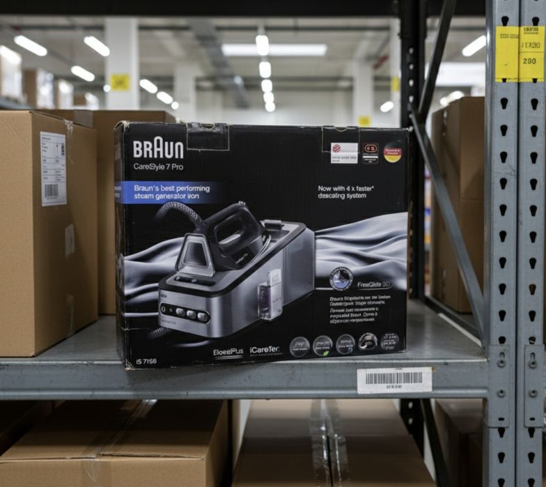 Мощная Глажка Braun. НОВЫЙ Парогенератор