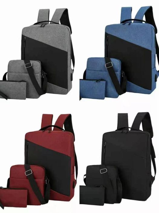 Набор рюкзак + сумка + клатч (3 в 1) – стиль и удобство каждый день