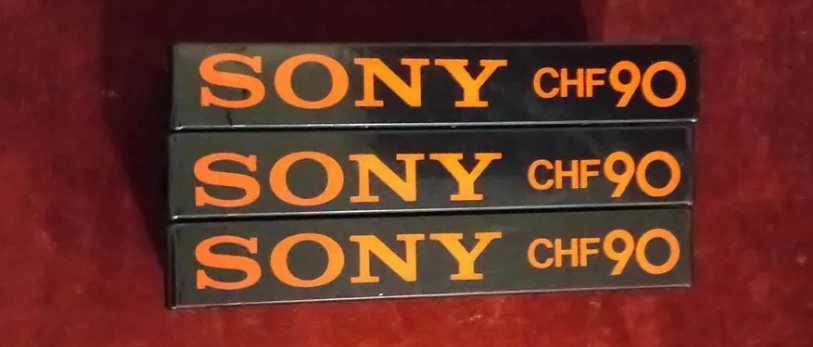 Новые запечатанные аудиокассеты SONY 1978 года .