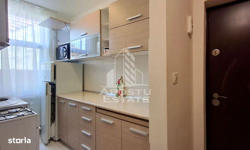 Apartament 1 camera,Decomandat,38 mp, mobilat