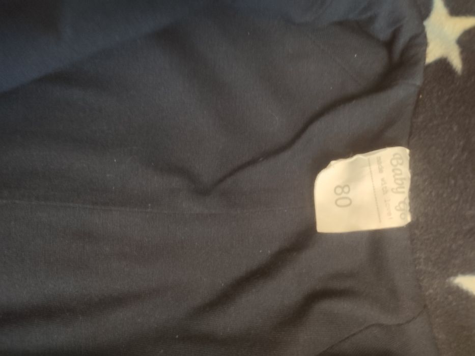 Комбинезон флисовый, поддева 80