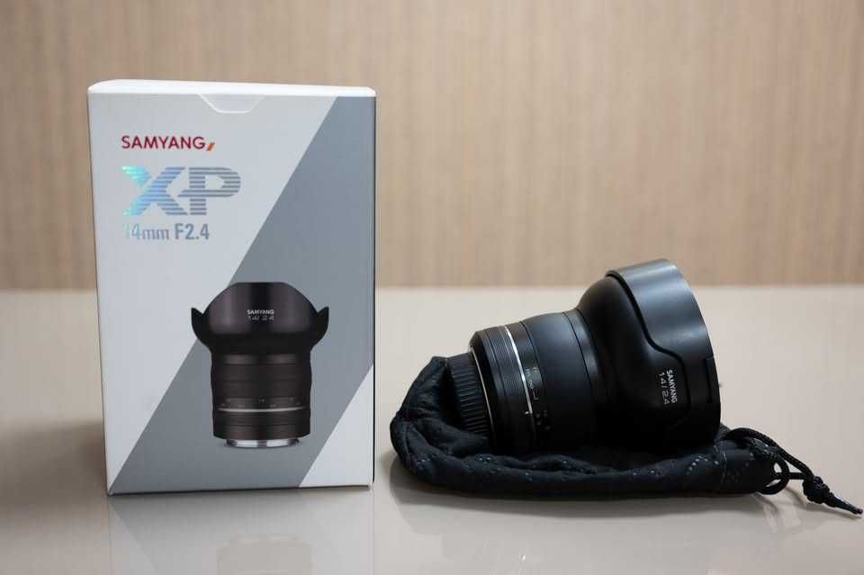 Vand obiectiv Samyang XP 14mm f/2.4, montura Nikon F