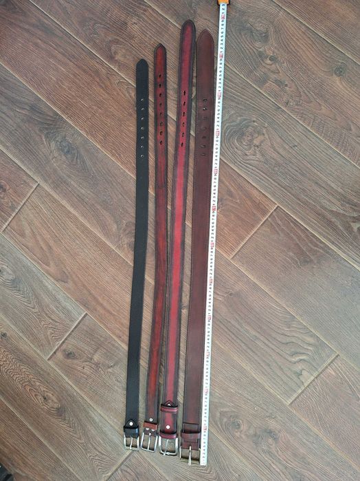 Мъжки ръчно изработени колани от естествена кожа