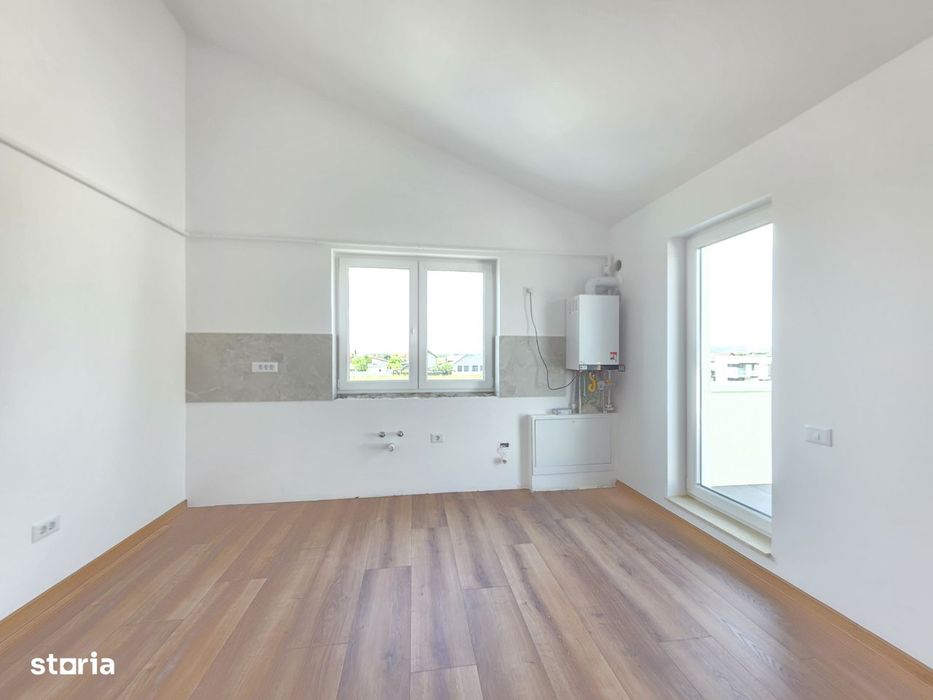 Apartament cu 3 camere tip penthouse, terasa 22mp, Sanpetru