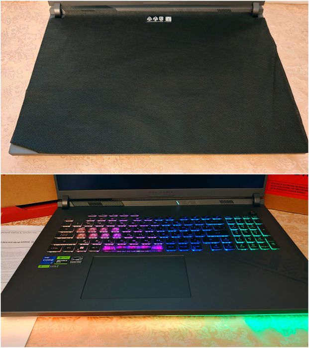 ASUS ROG Strix G18 G814J/Intel Core i7-13650HX/NVidia RTX 4070 8GB/16GB RAM/1TB SSD NVME/18' инча IPS Full HD+ геймърски лаптоп КАТО НОВ  ГАРАНЦИЯ