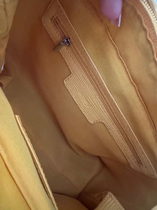 Нова Жълта чанта- естествена кожа