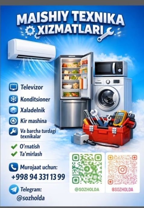 Maishiy texnika servis xizmati