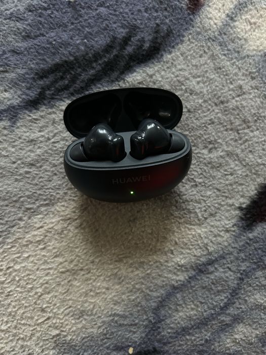 Vand Casti In-Ear Huawei FreeBuds 6i, True Wireless, Hybrid ANC, Bluetooth, Black