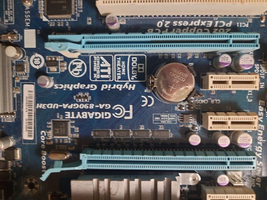 59 лв Геймърско дъно GIGABYTE GA -890GPA-UD3H 3.0 в к-т процесор и охл