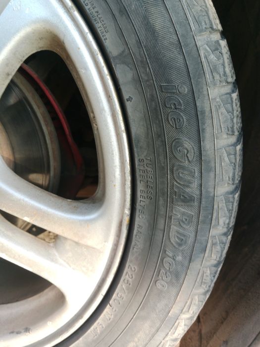 Обмен диски с резиной 17 на 15