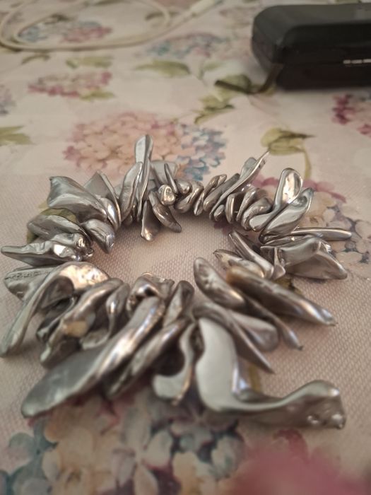 Bratara perle baroc o perla poate avea intre3-5 cm