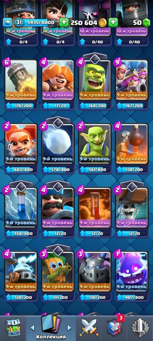 Акаунт клеш рояль