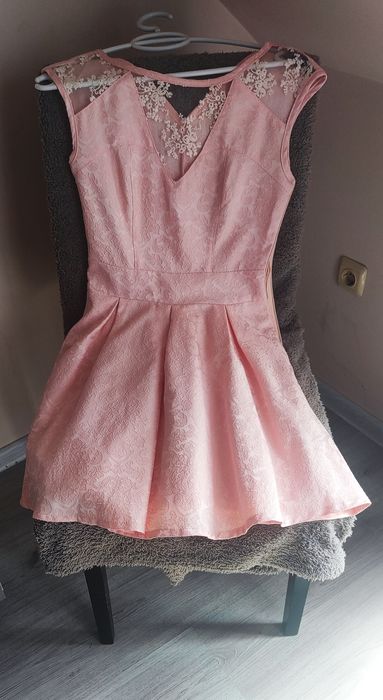 Ефирна и нежна уникална българска рокля С размера