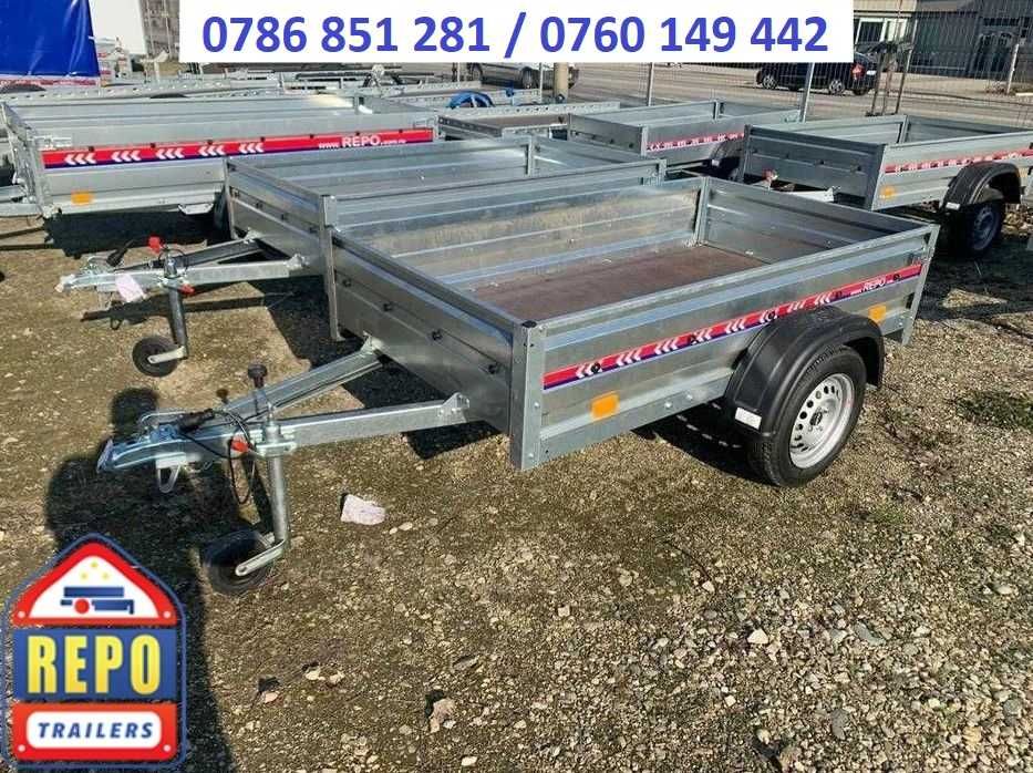 Remorca 750 kg Tandem ATV Moto Apicola Cargo Marfa Prelata 3000 X 1600