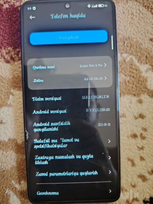 Redmi not 12 pro