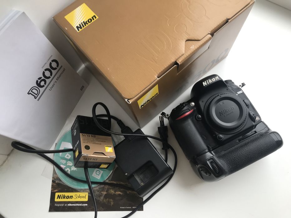 Nikon D600 body. Хорошем состоянии