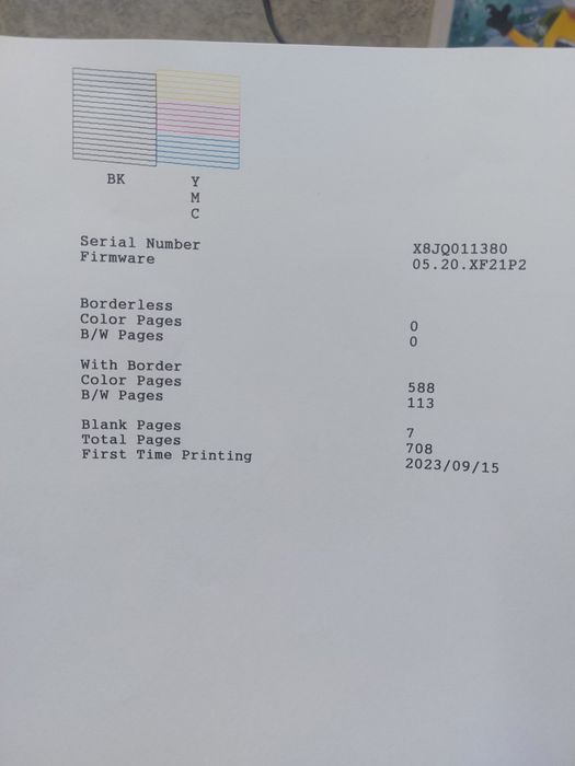 МФУ EPSON L3250w
Цветной струйный принтер 3в1