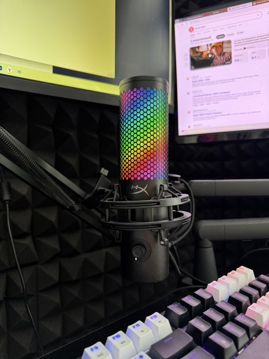 Микрофон HyperX Quadcast S II - В идеале