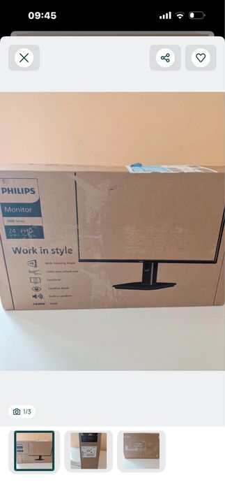 2 Monitoare Philips si Msi pro mp243w e14