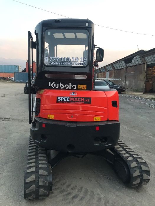 Услуги мини экскаватора трактор KUBOTA U 35-3