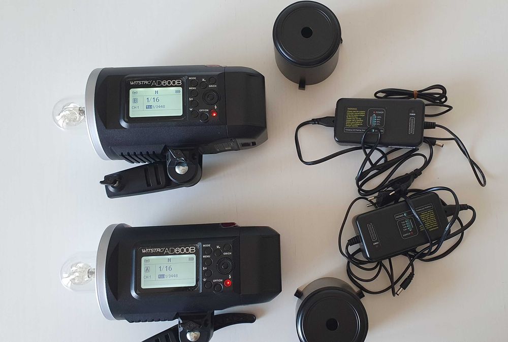 2 x Blitz GODOX AD600B TTL Wistro pentru montura Bowens - le amortizezi dintr-un singur proiect