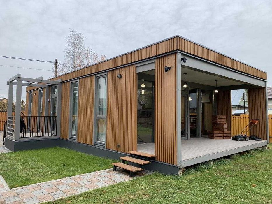 Каркасные и модульные дачные домики