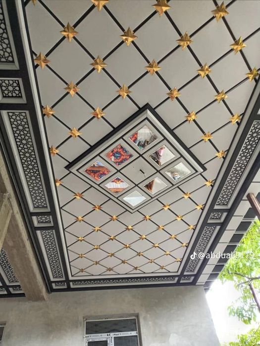 Потолок карнизы туникафон