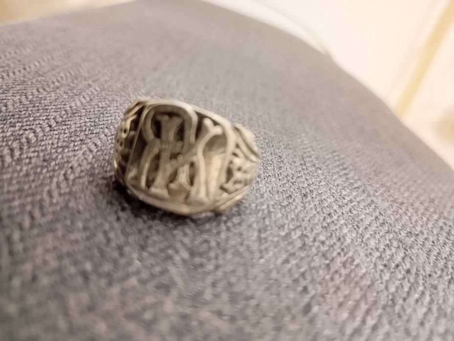 Мъжки пръстен сребърен