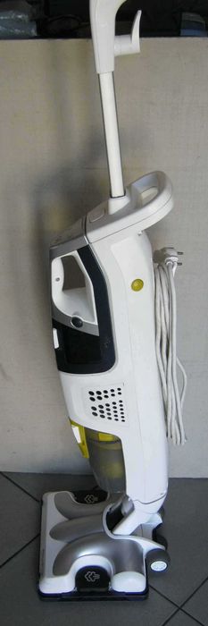 Aspirator vertical cu abur ROWENTA Clean&Steam Revolution, 1500W, alb-albastru