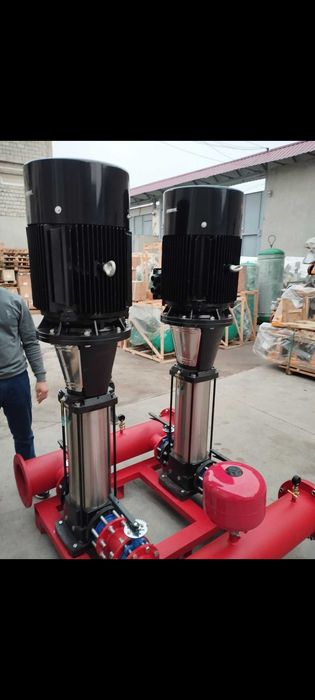 Высоко напорный насос станция