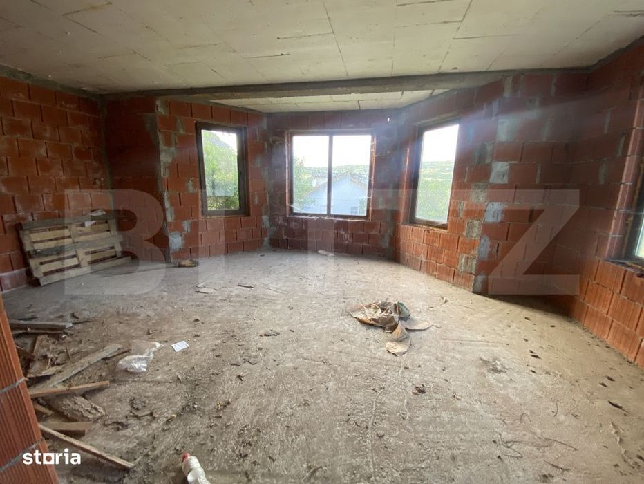 EXCLUSIVITATE! Casa noua P+E, 120 mp, 1.400 mp teren, Budacu de Sus