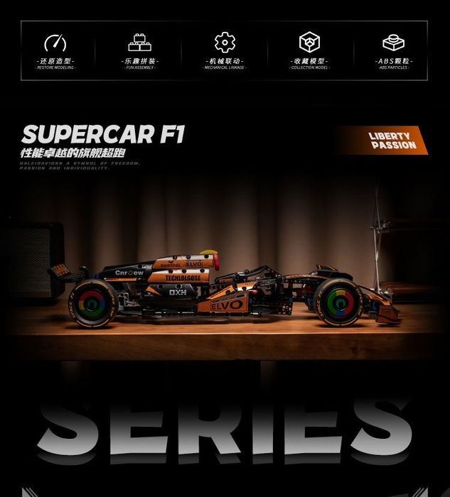 Lego Car конструктор McLaren F1