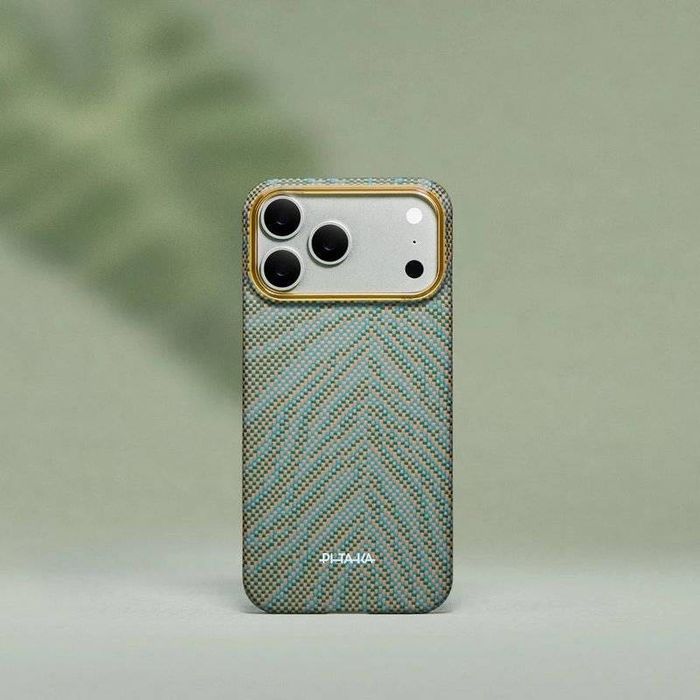 Лимитиран Кевларен Кейс Pitaka Breath of Veins за iPhone 17 Pro/Max