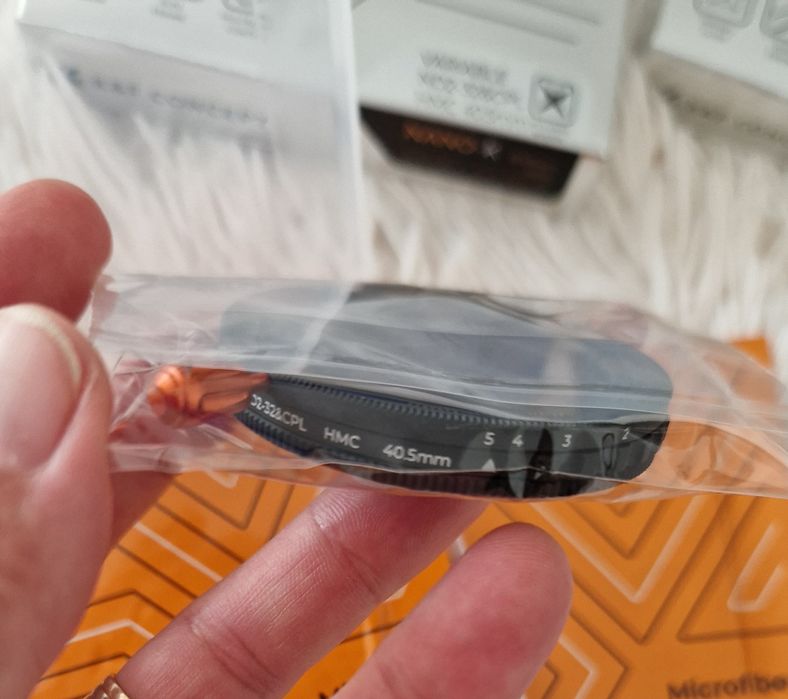 ND  Filtru variabil 40,5 mm CPL 2in 1 Nou !