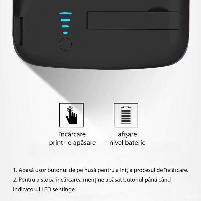 Husa cu baterie Samsung Galaxy Note 10 5000mAh