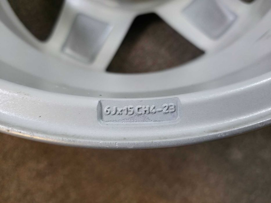 4 Jante Aliaj 4x108 15'' OEM Peugeot 207 208 308 - Citroen 6J ET 23 - CA NOI !