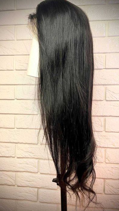 Перука от 100 % ЕСТЕСТВЕН косъм.Нов.70 см