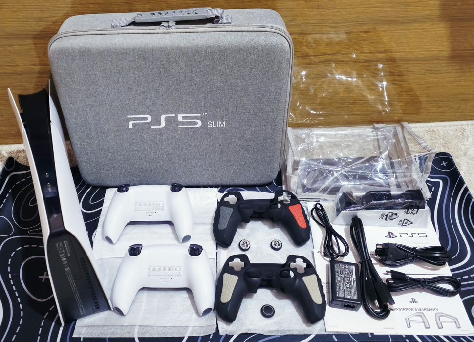 Ps5 slim 1tb EAC полный комплект!