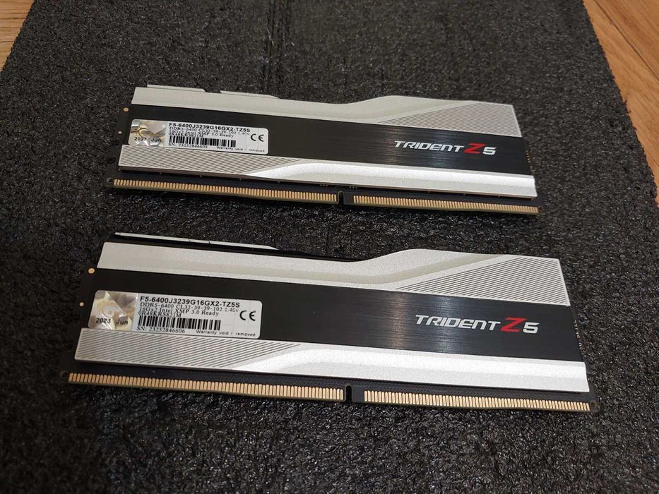 32GB DDR5 6400MT/s CL32 - G.Skill TridentZ 5 (XMP)