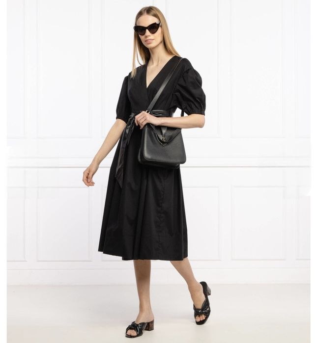 Рокля Twinset с колан лак,размер 44 М/L 46/L,нова с етикет!