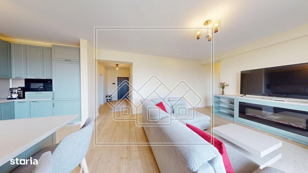 Penthouse nou - 87 mp utili, terasa 100 mp - mobilat si utilat modern
