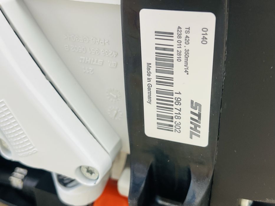 STIHL TS 420 drujba taiat beton fier 2025