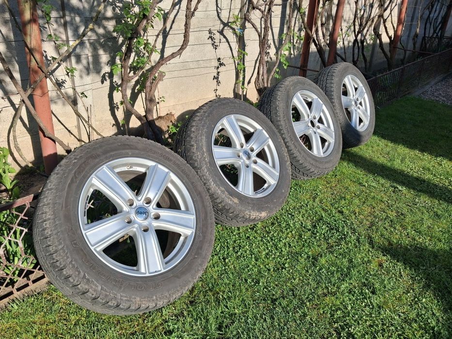 Set jante originale Jeep + anvelope Yokohama Geolander AT 245 60 18