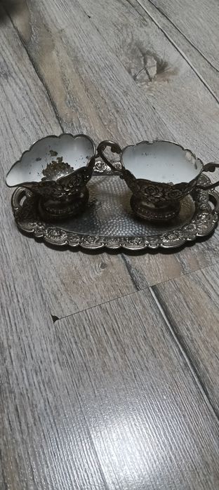 Set cafea argintat vechi