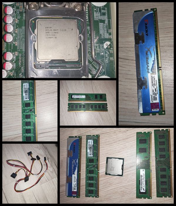 Sistem PC cu CPU I5, 8gb ram, ssd, hdd, 16gb ram, I7 2600