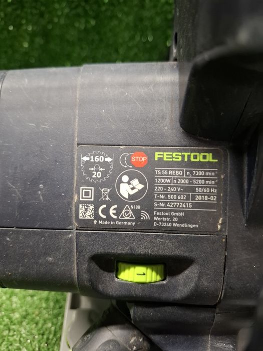 Циркуляр на Festool TS 55 REBQ с регулаж на оборотите