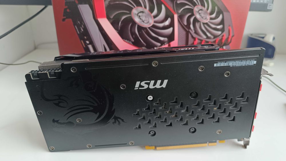 видеокарта MSI Radeon RX 580 GAMING X+ 8G 8GB GDDR5